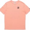 Camiseta gráfica Peach Downtown «Rosa y negra»
