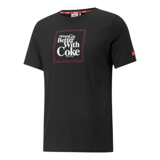 Camiseta gráfica PUMA x Coca Cola «Negra»