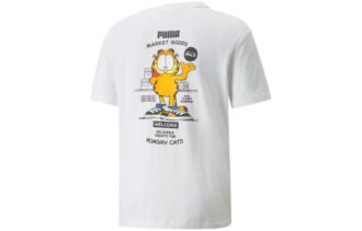 Camiseta gráfica PUMA x Garfield «Blanca»