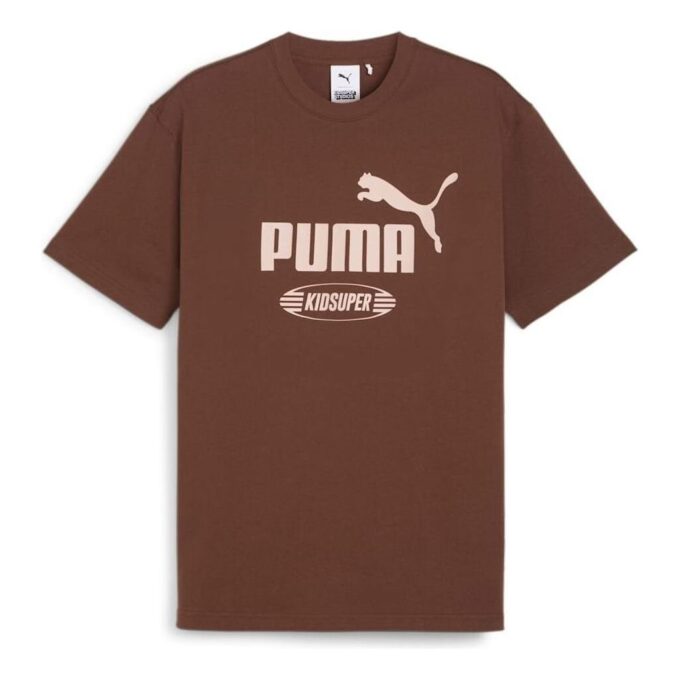 Camiseta gráfica PUMA x KidSuper «Marrón castaño»