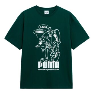 Camiseta gráfica PUMA x LMC «Verde universitario»