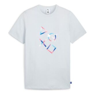 Camiseta gráfica PUMA x PlayStation «Silver Mist»