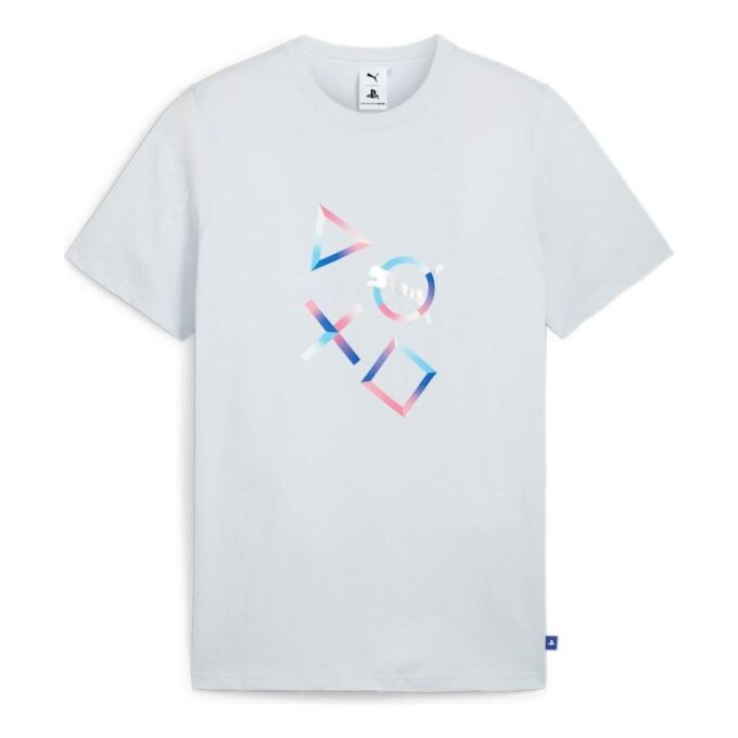 Camiseta gráfica PUMA x PlayStation «Silver Mist»