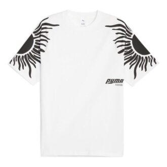 Camiseta gráfica PUMA x PLEASURES «Blanca»