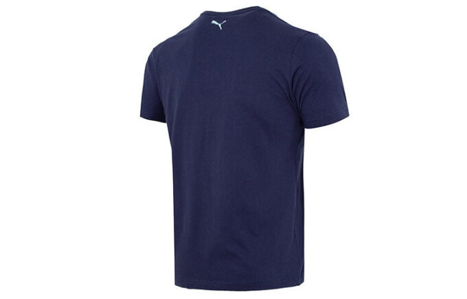 Camiseta gráfica regular «Azul marino»