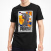 Camiseta gráfica Sakura Pack «Negro, blanco y amarillo»