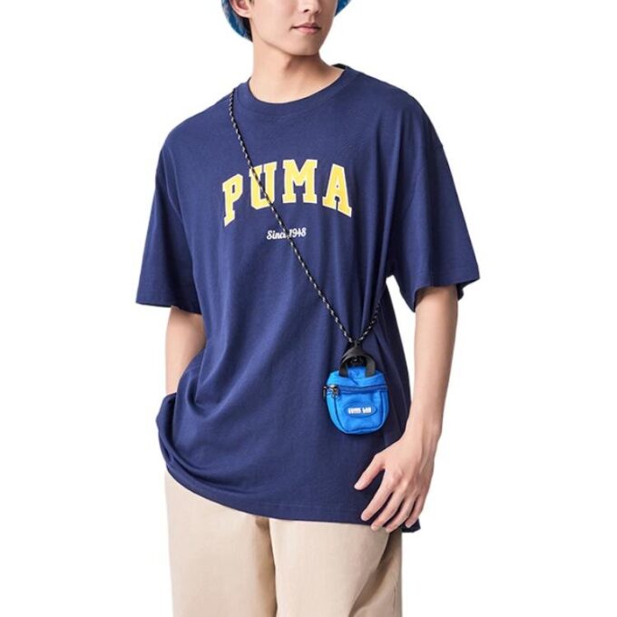 Camiseta gráfica Squad «Azul marino»