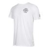 Camiseta gráfica vintage de gato «blanca»