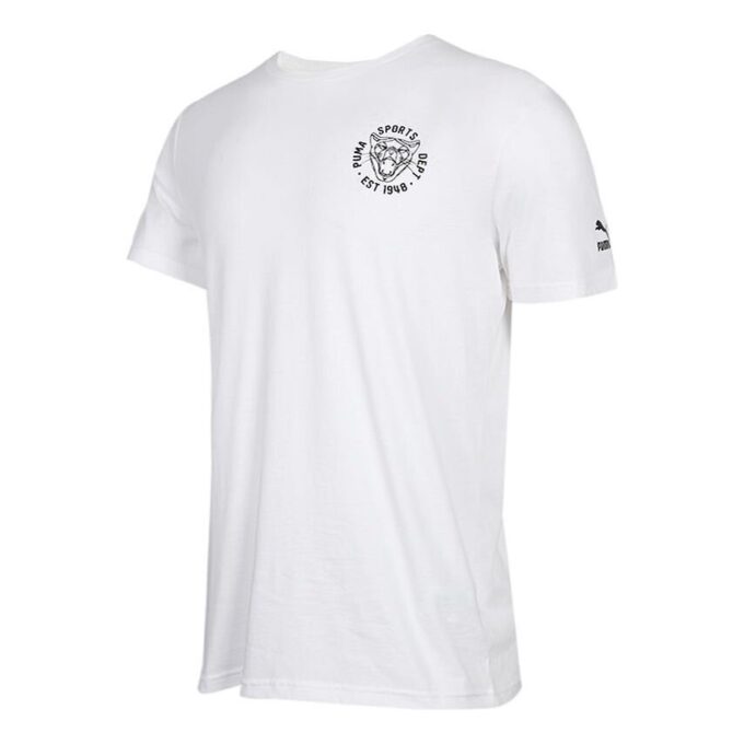 Camiseta gráfica vintage de gato «blanca»