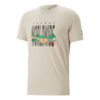 Camiseta gráfica Worldwide «Beige Negro»