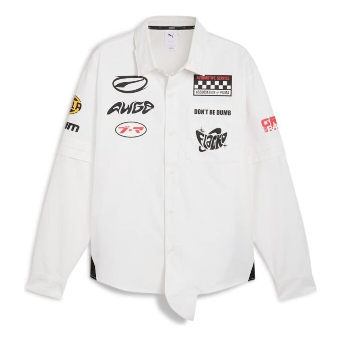 Camiseta holgada de manga larga PUMA x A$AP ROCKY «Blanca»