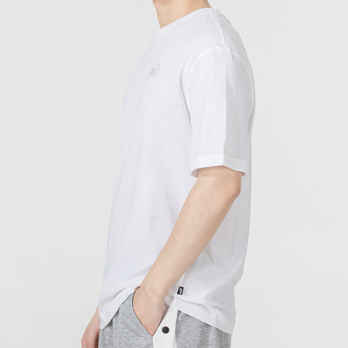 Camiseta holgada Ess+ «Blanca»