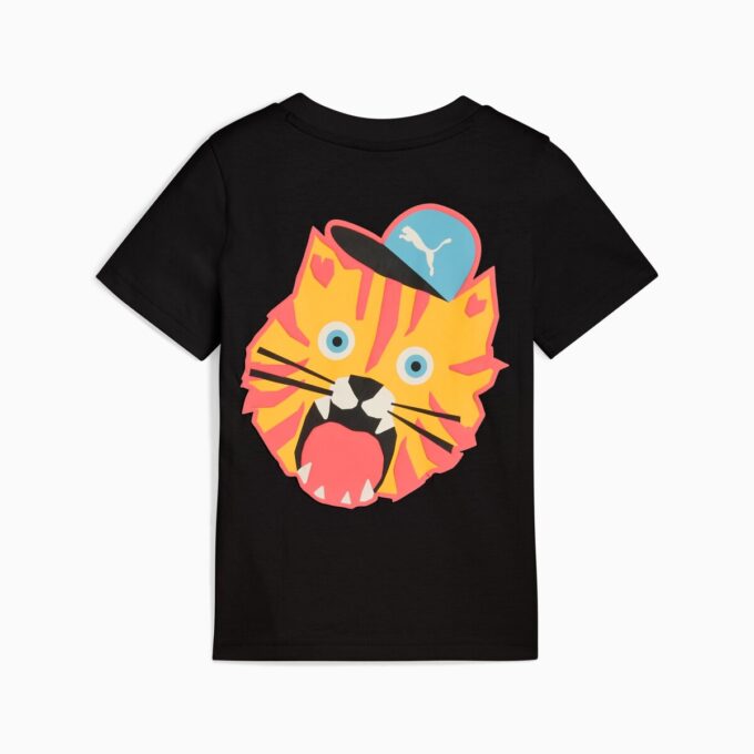 Camiseta infantil Moody Cat