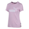 Camiseta informal cómoda para mujer «Morado y blanco»