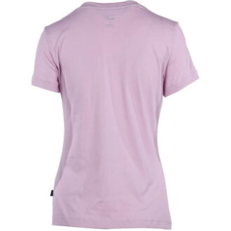 Camiseta informal cómoda para mujer «Morado y blanco»