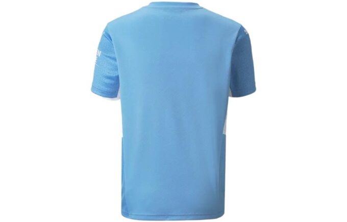 Camiseta juvenil local del City 21/22 «Azul y blanco»