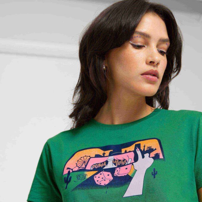 Camiseta Las Vegas Mirror para mujer Camiseta Las Vegas Mirror para mujer