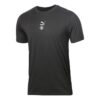Camiseta lisa de cuello redondo «Negra»