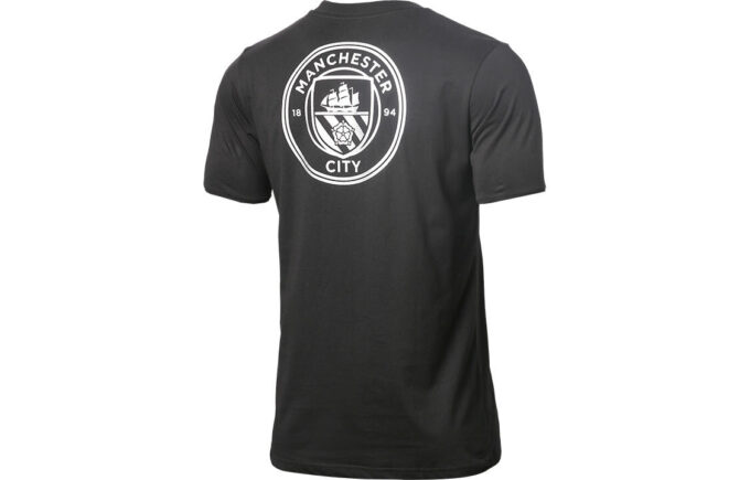 Camiseta lisa de cuello redondo «Negra»