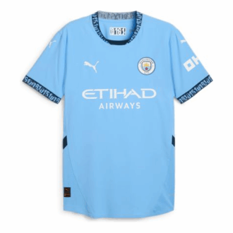 Camiseta local auténtica del Manchester City 24/25 «Azul»