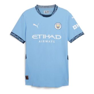 Camiseta local auténtica del Manchester City 24/25 «Azul en caja»