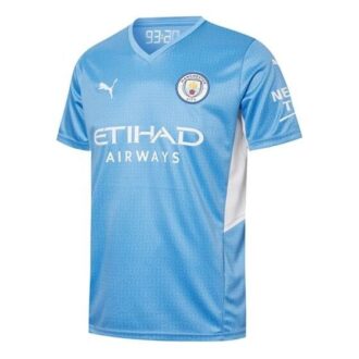Camiseta local del Manchester City 21/22 SW Fan Edition «Azul»