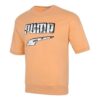 Camiseta Logo Essentials «Naranja y Blanco»
