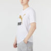 Camiseta metálica con el logotipo clásico «Blanca»