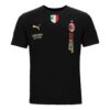 Camiseta oficial del AC Milan, campeón de Italia, «Negra»