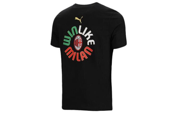 Camiseta oficial del AC Milan, campeón de Italia, «Negra»