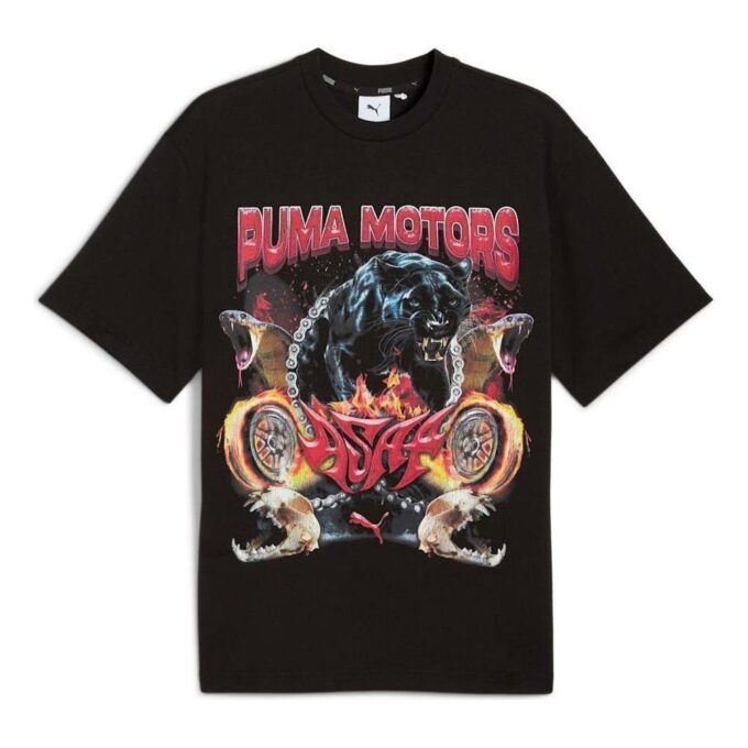Camiseta PUMA x A$AP ROCKY Motors «Negra»