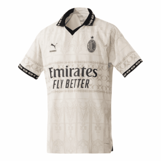 Camiseta PUMA x Pleasures x AC Milan 23/24 «Beige Negro»
