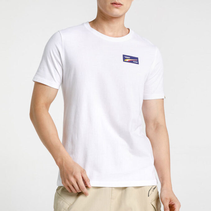Camiseta PUMA x Randomevent «Blanca, negra y amarilla»
