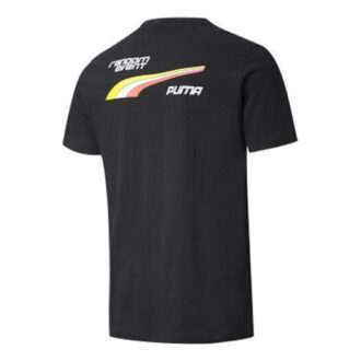 Camiseta PUMA x Randomevent «Negro, Blanco, Rojo y Amarillo»