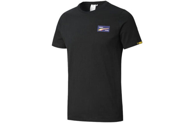 Camiseta PUMA x Randomevent «Negro, Blanco, Rojo y Amarillo»
