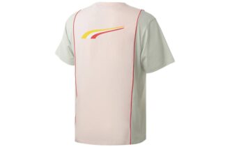 Camiseta PUMA x Randomevent «Rosa, blanco y verde azulado»