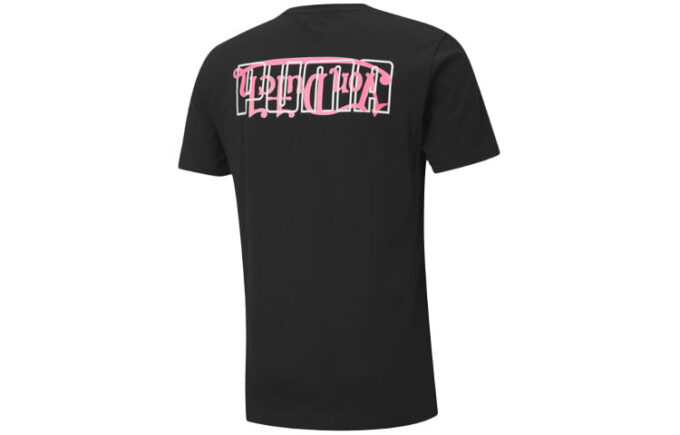 Camiseta PUMA x Von Dutch «Negro, Blanco y Rosa»