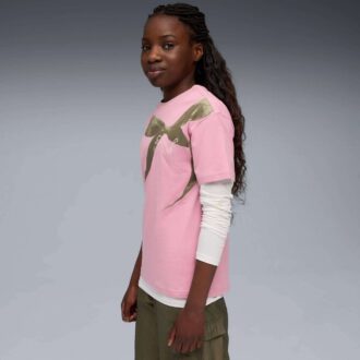 Camiseta relajada Bowtique para niños grandes