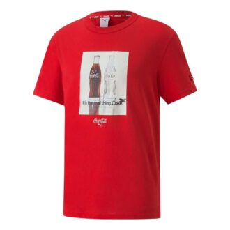 Camiseta relajada PUMA x Coca Cola «Roja»