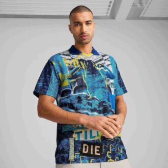 Camiseta retro ftblNRGY+ del Manchester City para hombre