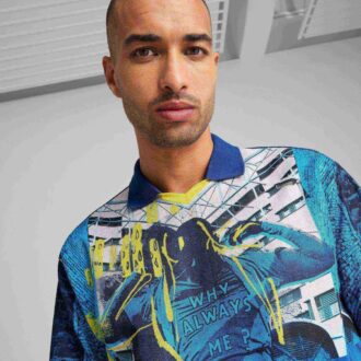 Camiseta retro ftblNRGY+ del Manchester City para hombre