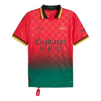 Camiseta réplica del AC Milan PUMA x Off White «Roja»