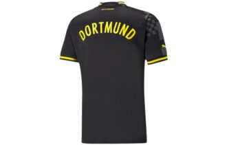 Camiseta réplica del Borussia Dortmund de visitante 22/23 «Negro, Amarillo y Blanco»