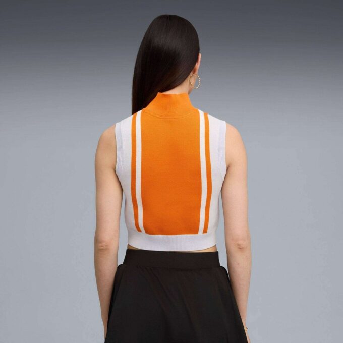 Camiseta sin mangas con media cremallera para mujer FUTURE.PUMA.ARCHIVE