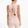 Camiseta sin mangas de entrenamiento Studio Burnout (mujeres) «Rosa»