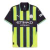Camiseta visitante del Manchester City 24/25 «Azul Amarillo»