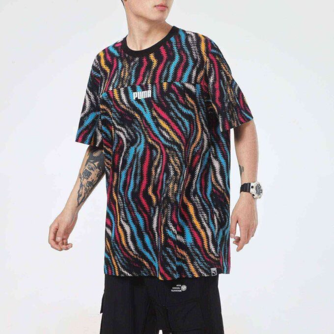 Camiseta Wild Pack AOP «Negra»