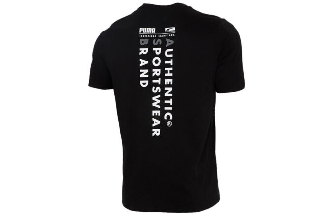 Camisetas gráficas casuales «negras»