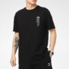 Camisetas gráficas casuales «negras»