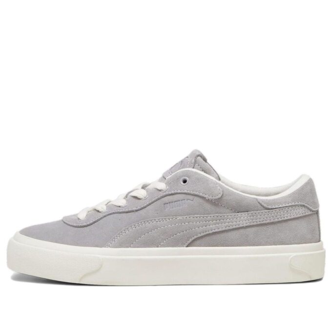 Capri Royale Suede «Gris claro y blanco»